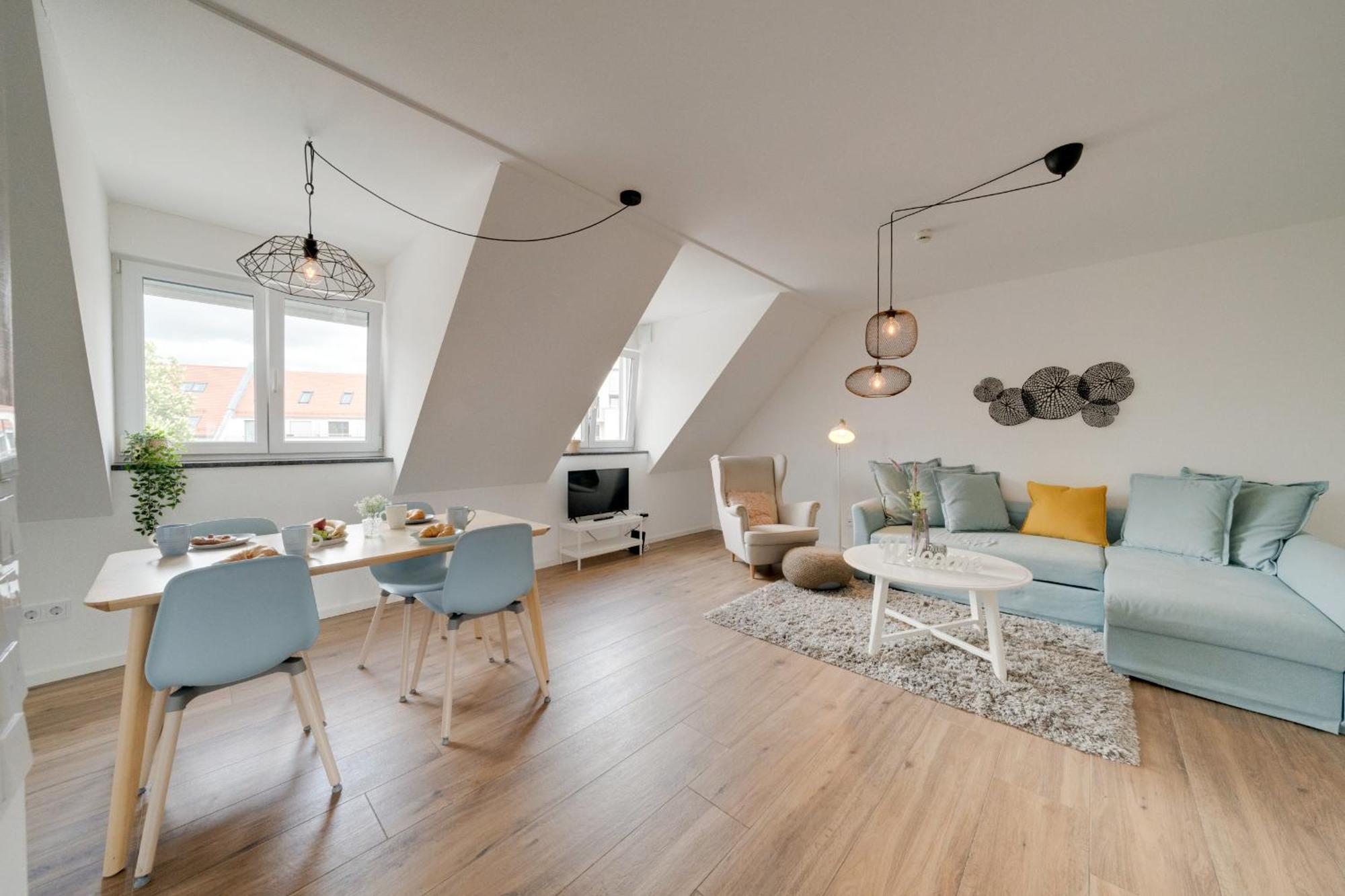 Neu-Luxus Apartment-Zentral In Altstadt-65-80Qm アウグスブルク エクステリア 写真